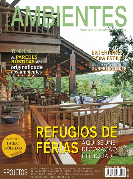 Assinatura Anual da Revista Ambientes (Arquitetura, Noiva, Imobiliário, Filhos e Anuário) por R$69
