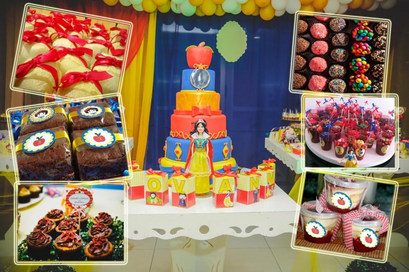 O capricho da Casa de Doces na sua festa! 160 doces variados com confeitos, fitinhas e detalhes de acordo com o tema da sua festa por R$180