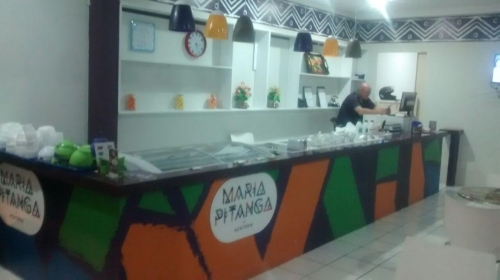 Açaí de alta qualidade na Maria Pitanga - Parquelândia! Açaí (1 kg) Self Service por apenas R$19,90. Serve até 3 pessoas! 