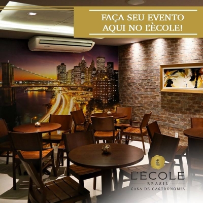 Um grande jantar, merece uma boa pizza em um dos melhores restaurantes de Fortaleza! 01 Pizza Grande 8 Fatias (Mozarela, Marguerita ou Calabresa) de até R$49 por R$25 no L'École Brasil