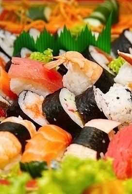 Combinado de 24 peças de sushi de R$56,90 por R$34,90