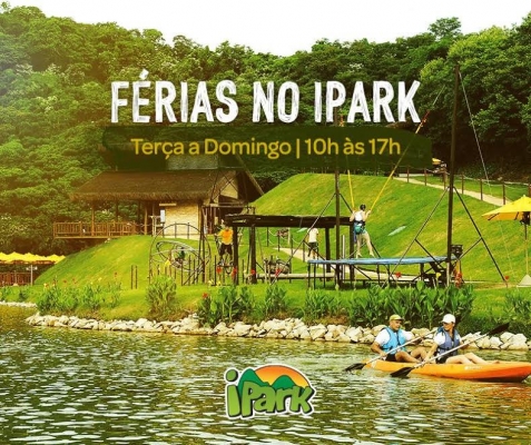 Aproveite os últimos dias de férias para curtir um dia inesquecível no Maior Parque de Aventura do Ceará! 1 ingresso + 1 Circuito de Arvorismo + 1 Passeio de Pedalinho de R$54 por R$27