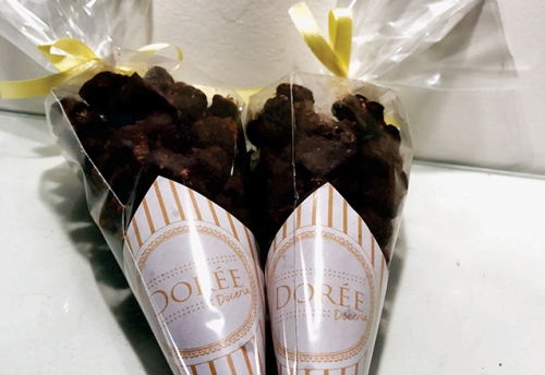 Doces personalizados! 30 Cones de Pipocas Gourmet com artes personalizadas de R$105 por R$89 na Doreé Doceria