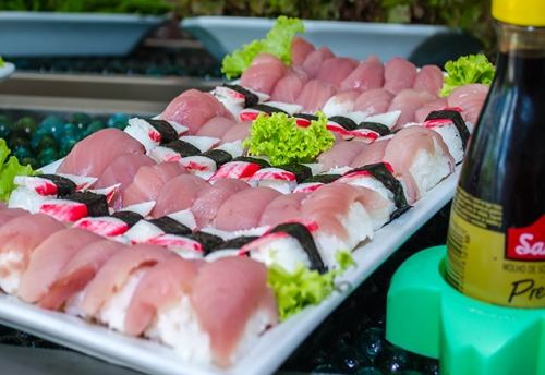 Promoção especial de inauguração do Boi Premium Buffet Harmony! Rodízio de Carnes, Buffet com Pratos Quentes, Saladas e Sushi para 1 pessoa por R$24,90